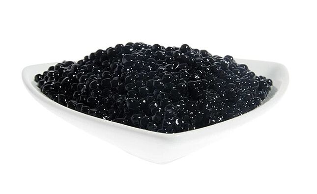 Black caviar extract as part of the cream Eudalie